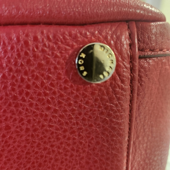 Ravishing Red Authentic Michael Kors purse - Picture 9 of 12